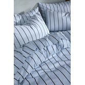 Temple &amp; Webster Juno Stripe Australian Cotton Quilt Cover Set