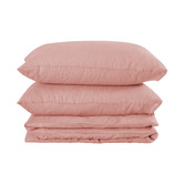 Temple &amp; Webster Pure French Flax Linen Quilt Cover Set