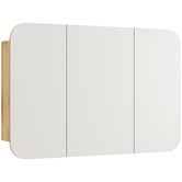 Temple &amp; Webster Valentine 1200mm Freestanding Double Vanity &amp; Shaving Cabinet Package