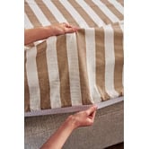 Temple &amp; Webster Sutton Cotton &amp; Linen Fitted Sheet Set