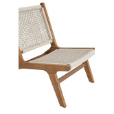 Temple &amp; Webster Harbour Acacia Wood Outdoor Lounge Chair