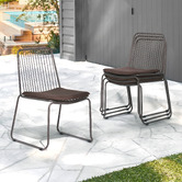 Temple &amp; Webster Nadi Outdoor Dining Chairs
