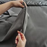 Temple &amp; Webster Luxury 1000TC Cotton-Blend Quilt Cover Set