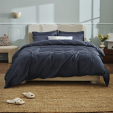 Temple &amp; Webster Luxury 1000TC Cotton-Blend Quilt Cover Set