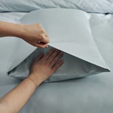 Temple &amp; Webster Luxury 1000TC Cotton-Blend Fitted Sheet Set
