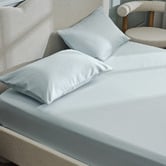 Temple &amp; Webster Luxury 1000TC Cotton-Blend Fitted Sheet Set