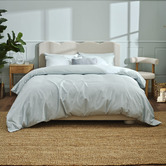 Temple &amp; Webster Luxury 1000TC Cotton-Blend Quilt Cover Set