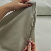 Temple &amp; Webster Luxury 1000TC Cotton-Blend Quilt Cover Set