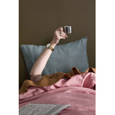 Temple &amp; Webster Pure French Flax Linen Quilt Cover Set