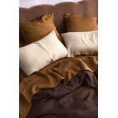 Temple &amp; Webster Pure French Flax Linen Quilt Cover Set