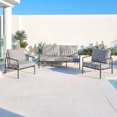 Temple &amp; Webster 5 Seater Callie Outdoor Lounge Set