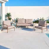 Temple &amp; Webster 5 Seater Callie Outdoor Lounge Set