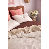 Temple &amp; Webster Pure French Flax Linen Quilt Cover Set