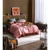 Temple &amp; Webster Pure French Flax Linen Flat Sheet