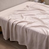 Temple &amp; Webster Pure French Flax Linen Flat Sheet