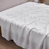 Temple &amp; Webster Pure French Flax Linen Flat Sheet