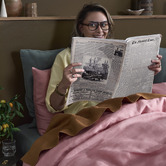 Temple &amp; Webster Pure French Flax Linen Quilt Cover Set