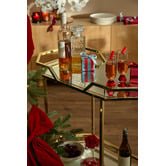 Temple &amp; Webster Bahamas Metal &amp; Glass Bar Cart
