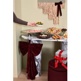 Temple &amp; Webster Tilly Viola Marble-Look Console Table