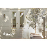 Temple &amp; Webster Presley Curved Arm Outdoor Wall Light