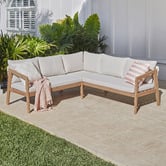 Temple &amp; Webster 5 Seater Bayview Outdoor Modular Lounge