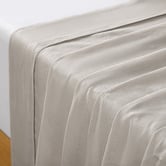 Temple &amp; Webster Pure French Flax Linen Flat Sheet
