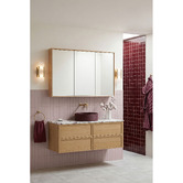 Temple &amp; Webster Viola-Look 1200mm Wall Hung Single Vanity