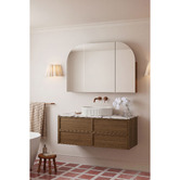 Temple &amp; Webster Viola-Look 1200mm Wall Hung Single Vanity