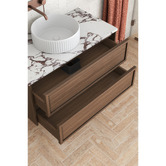 Temple &amp; Webster Viola-Look 900mm Wall Hung Single Vanity