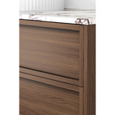 Temple &amp; Webster Viola-Look 900mm Wall Hung Single Vanity