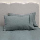 Temple &amp; Webster Pure French Flax Linen Quilt Cover Set