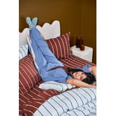 Temple &amp; Webster Juno Stripe Australian Cotton Quilt Cover Set
