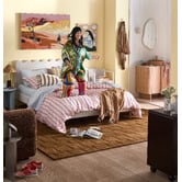 Temple &amp; Webster Juno Stripe Australian Cotton Quilt Cover Set