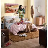 Temple &amp; Webster Juno Stripe Australian Cotton Quilt Cover Set