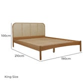 Temple &amp; Webster Maxwell Bed Frame