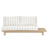 Temple &amp; Webster 5 Seater Clifton Acacia Wood Outdoor Modular Lounge Set