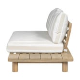 Temple &amp; Webster 5 Seater Clifton Acacia Wood Outdoor Modular Lounge Set
