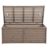 Temple &amp; Webster 2 Seater Malibu Aluminium Outdoor Storage Bench