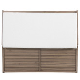 Temple &amp; Webster 2 Seater Malibu Aluminium Outdoor Storage Bench