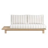 Temple &amp; Webster 5 Seater Clifton Acacia Wood Outdoor Modular Lounge Set