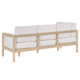 Temple &amp; Webster 5 Seater Olive Green River Outdoor Modular Sofa Set