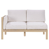 Temple &amp; Webster 5 Seater Olive Green River Outdoor Modular Sofa Set
