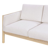 Temple &amp; Webster 5 Seater Olive Green River Outdoor Modular Sofa Set