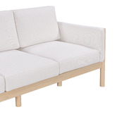 Temple &amp; Webster 5 Seater Olive Green River Outdoor Sofa Set