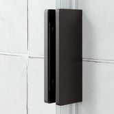 Temple &amp; Webster Blanca Stainless Steel Shower Screen Clip