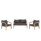 Temple &amp; Webster 4 Seater Bayview Outdoor Lounge Set