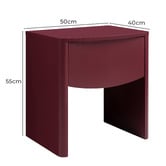 Temple &amp; Webster Kira 1 Drawer Bedside Table
