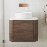 Temple &amp; Webster Boyd 600mm Wall Hung Single Vanity