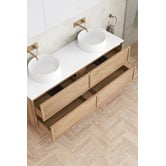 Temple &amp; Webster Cali 1500mm Wall Hung Single Vanity