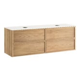 Temple &amp; Webster Cali 1500mm Wall Hung Single Vanity
